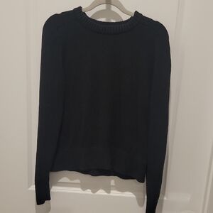 Banana Republic Women's Black Crew Neck Sweater